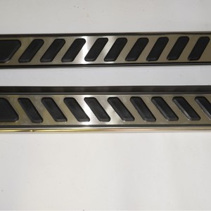 Estribos Laterales para Ford Explorer 2014-2019, Aleación de Aluminio, Negros, Fijación con Tornillos, Accesorios para Automóviles - Product Image 1