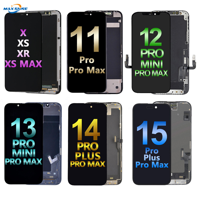 Mobile Phone LCD Screens for iPhone High Quality Incell Oled Screen LCD Display for Phone Accessories JK RJ GX