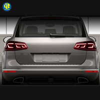 YU GUANG für VW Touareg 2011-2018 Rückleuchte Alt auf Neu Upgrade LED Rücklampe Auto Zubehör Heckleuchte Upgrade Rücklicht