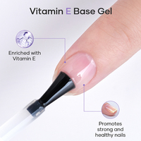 MissGel Créez votre propre marque de vernis à ongles en gel à base de vitamine E sur mesure à faible odeur Gel à base de caoutchouc végétalien à faible viscosité