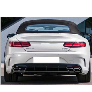 Nouveau kit carrosserie <span class=keywords><strong>AMG</strong></span> pour coupé Classe S W217 C217 2014-2020, pare-chocs avant/arrière, kit de mise à niveau Plug+Play à fixation par boulons - Product Image 5