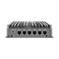 PC industriel embarqué sans ventilateur OEM ODM Intel Core I3 I5 I7 I9 avec 2 ports LAN, 6 ports RS232 RS485 et GPIO pour l'automatisation industrielle et les passerelles IoT