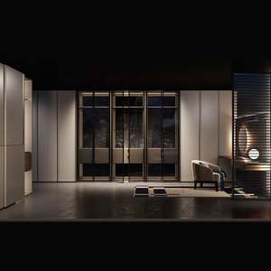 Corea truciolare angolo camera da letto armadio modulare <span class=keywords><strong>Almira</strong></span> armadio con Design toeletta - Product Image 3