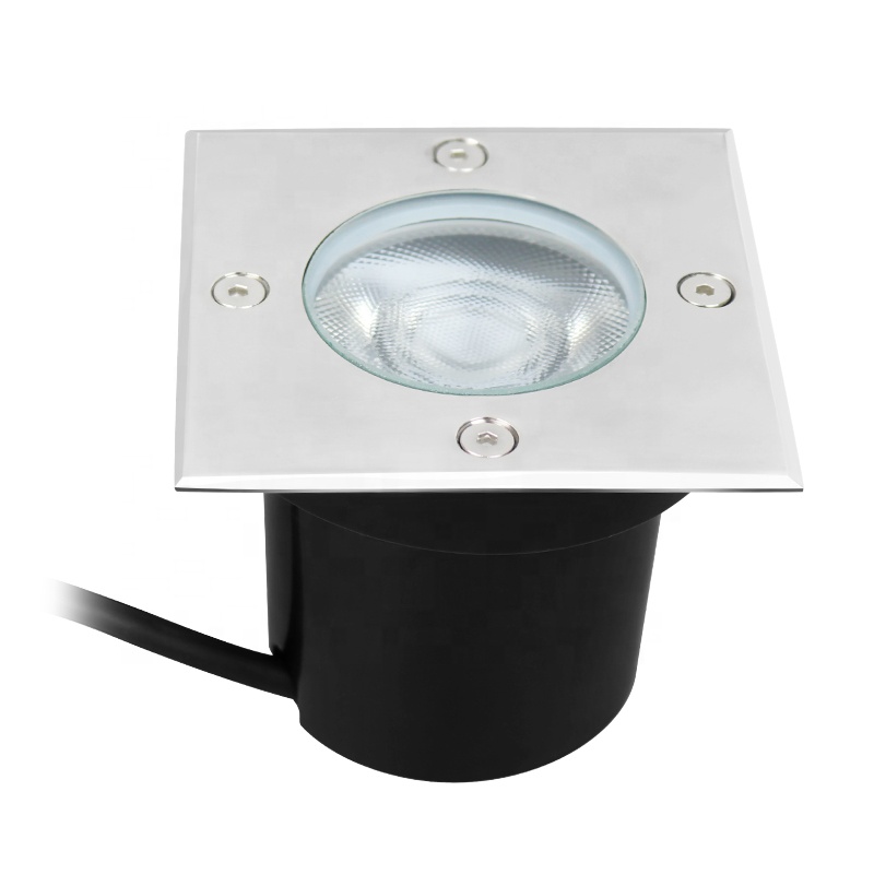 6 Вт Zigbee RGB CCT белый и теплый белый подземный свет светодиодный квадратный скрытый свет ландшафтное умное наружное освещение