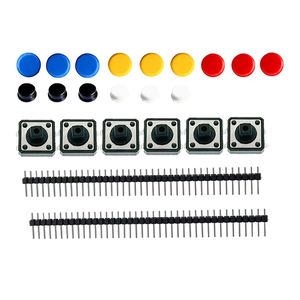Pack de composants électroniques OKY1002-2 avec résistances, LED, interrupteur, potentiomètre et fil - Product Image 3