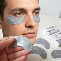 Patchs Hydrogel Personnalisés avec Logo sur Tissu pour le Contour des Yeux – Réducteur de Rides Nuit, Patchs Adhésifs en Gel avec Peptides