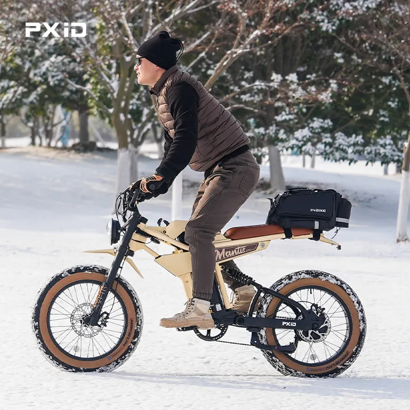 PXID MANTIS P6 bici elettrica 48V 20Ah off road mountain bike 20 pollici grasso pneumatico full sospensione e bike