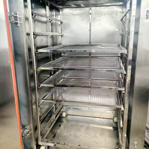 Forno fumante de grau alimentício com modo de fumar de baixa temperatura para preparar o Presunto Fumado, Almôndegas e Salsicha - Product Image 3