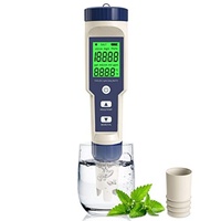 Détecteur de qualité de l'eau 5 en 1 PH/TDS/EC/Salinité/S.G/ORP/ Stylo de conductivité et de salinité pour l'élevage