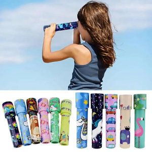 Jouet optique enfants dessin animé Puzzle kaléidoscope magique lunettes classique filature magique couleur jouets jouets portée kaleido - Product Image 4