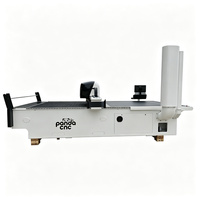 Machine de découpe de tissu CNC Panda haute efficacité pour jeans, ligne de découpe textile multicouche, moteur PLC 380V 16KW