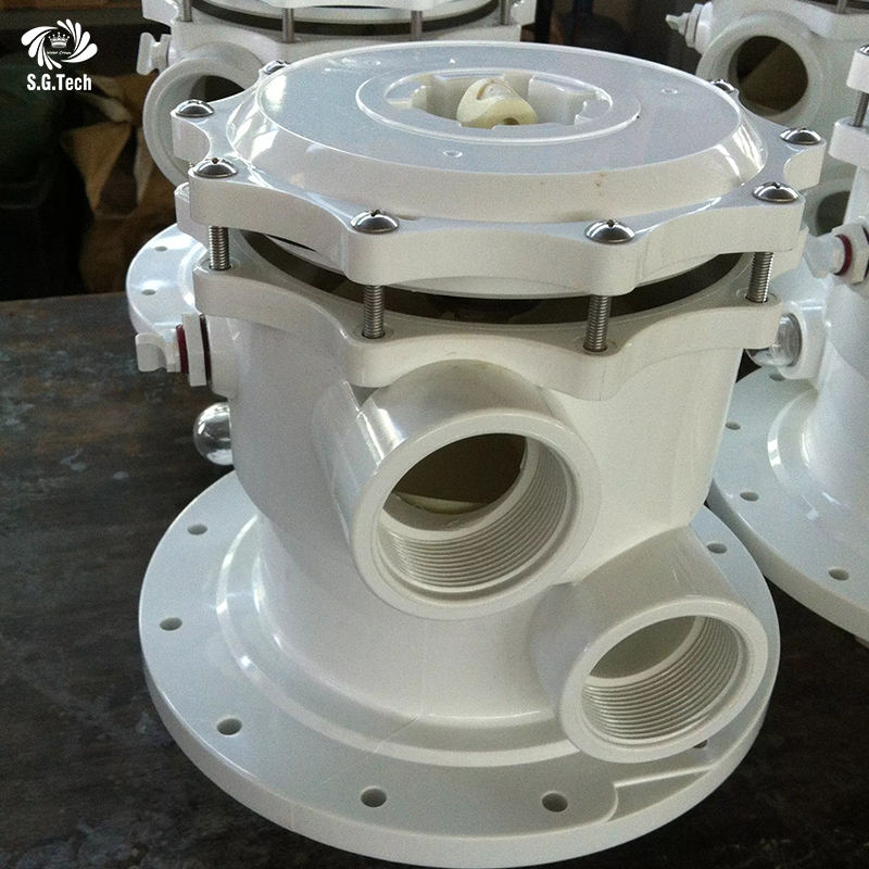 White 1.5 inch Top Mounted