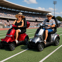 Nouveau scooter électrique à trois/quatre roues 2026 pour personnes âgées, seniors et handicapés, moteur 1000W, batterie 20Ah