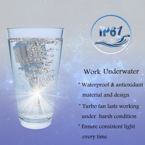 KINGSTARS T1 9006 12V 35W H4 H7 H11 H13 Bombillas LED para Faros Delanteros de Coche con Turbo para Accord 6000K - Product Image 3