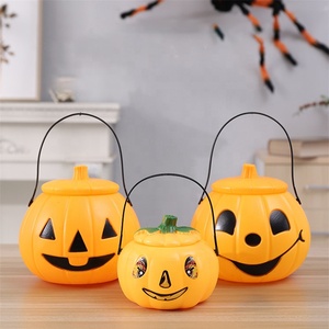 Secchio luminoso della zucca di <span class=keywords><strong>Halloween</strong></span> con la decorazione di <span class=keywords><strong>Halloween</strong></span> del secchio luminoso del Festival del fantasma del secchio del coperchio - Product Image 4