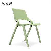 Chaise pliante ergonomique moderne pour salle de conférence, empilable, pour formation, bureau, avec garantie de 3 ans