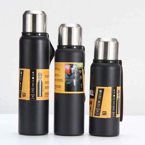Bouteille d'eau isotherme moderne en acier inoxydable, idéale pour les voyages - Product Image 2
