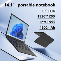 Moins cher 14 pouces Win 11 tout nouveau portable N95 3.4ghz DDR4 512gb ROM HD écran ordinateur portable ordinateurs portables