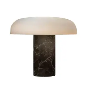 Faith Stone Best Price Nordic Luxury Marble Bedroom Lamp Desk Light Marble Ornaments