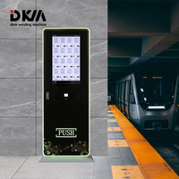 Distributeur automatique de cigarettes DKM Smart, sur pied, avec éclairage LED