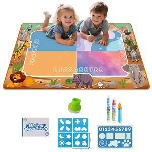 DWI 80CM絵画カラーBrinquedos Educativos魔法の水描画マットと消去再利用可能なマット子供のための子供の水落書きマットおもちゃ - Product Image 1