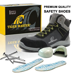 Chaussures de sécurité PUTEK Textile High Cut Tiger Master antidérapantes, avec embout en fibre de verre, anti-perforation, sans métal, style sport, pour hommes - Product Image 3