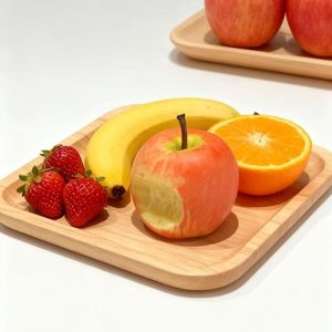 Kırmızı Elma Sentetik Aromaterapi El Yapımı Doğal Kokulu Doğal Yağlı Toksik Olmayan ve Yavaş Yanan El Yapımı Balmumu Doğum Günü Mumu Hediyesi - Product Image 4