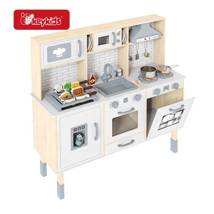 2024 nouveau arrivé réaliste cuisine caractéristiques <span class=keywords><strong>Chef</strong></span> en bois cuisine <span class=keywords><strong>jouet</strong></span> pour enfants W10C913 - Product Image 2