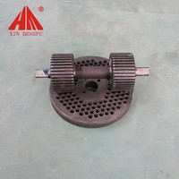 Machine à granulés à matrice plate pour l'alimentation animale (bétail, volaille) – Moulin à granulés pour usage agricole et domestique