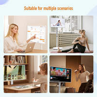 Televisor Portátil Inteligente de 32 Pulgadas, Android 13, 8GB+128GB RAM/ROM, 1080p Full HD, MTK8788, 10 Puntos Táctiles, LED Directo, 50Hz, Ideal para Compartir con Amigos