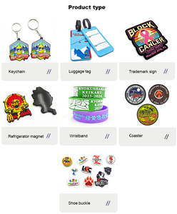 Cadeau d'entreprise promotionnel, porte-clés personnalisés avec logo, porte-clés en PVC 2D 3D, porte-clés personnalisé, porte-clés en caoutchouc souple - Product Image 3