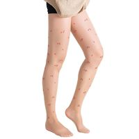 Collants ultra doux personnalisés avec logo, leggings imprimés pour femmes, collants en spandex taille haute, collants transparents à motif cerise
