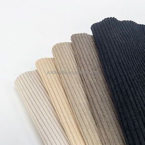 Màu sắc đồng bằng 100% <span class=keywords><strong>polyester</strong></span> 6 wale vải to sợi vải cho sofa - Product Image 5