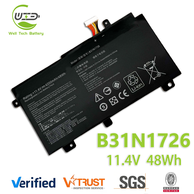Replacement for B31N1726 Laptop Battery Compatible with FX80G FX95D FX504GE FX505G FX86 FX95G