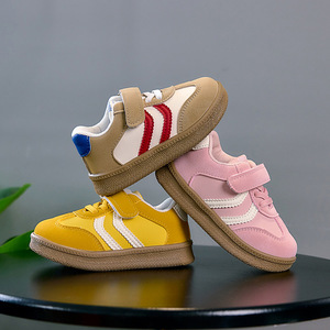 <span class=keywords><strong>Scarpe</strong></span> da ginnastica per bambini con suola morbida e chiusura a strappo, nuove collezioni autunno 2026, tomaia in pelle, per bambini da 1 a 6 anni - Product Image 5