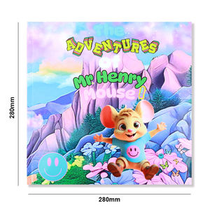 Custom Hard Cover Paper <b>Book</b> Printing Full Color Offset Children <b>Book</b> Printing Services for <b>Education</b> Using Coated Paper - Product Image 1