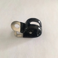 Collier de serrage pivotant recouvert de caoutchouc pour la gestion des tuyaux, type R, clip amortisseur, acier inoxydable 316, résistant aux UV, DIN OEM 4-200 mm