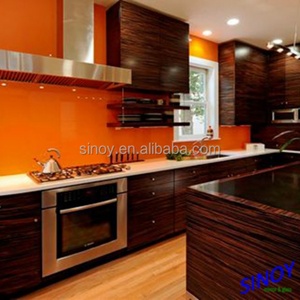 กระจกตกแต่งสีเคลือบเงา RAL 2001 สีส้มคลาสสิก โครงสร้างแข็งแรง สำหรับใช้งานภายในอาคาร - Product Image 5