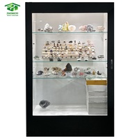 Vitrine de musée ZHONGYI, vitrine d'exposition de minéraux avec éclairage LED, vitrine élégante pour musée, meuble de vitrine