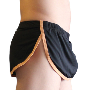 Venta al por mayor <span class=keywords><strong>de</strong></span> moda <span class=keywords><strong>de</strong></span> alta calidad <span class=keywords><strong>de</strong></span> color sólido ropa <span class=keywords><strong>de</strong></span> ocio pijamas Sexy casa corta hogar hombres pantalones cortos - Product Image 4