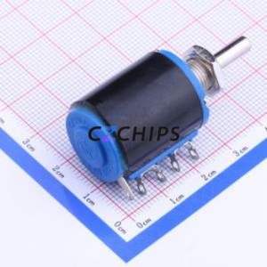 Resistencia Ajustable/Potenciómetro WXD3-12 de 4.7K (Resistencia: 4.7kOhm) (Precisión: 5%) - Product Image 2