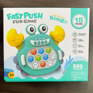 Soulager la bulle de Stress contre le nouveau crabe Quick <span class=keywords><strong>Pop</strong></span> Fast Push Fun Electronic Tiktok Hot Press It Game Fidget Toys - Product Image 2