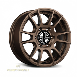 168 Rines Personalizados 5x139.7 5x127 5x115 de 20 Pulgadas 22x10J 24x10J para Todoterreno, Color Negro Mate para Dodge <span class=keywords><strong>Jeep</strong></span> Wrangler Land Rover - Product Image 1
