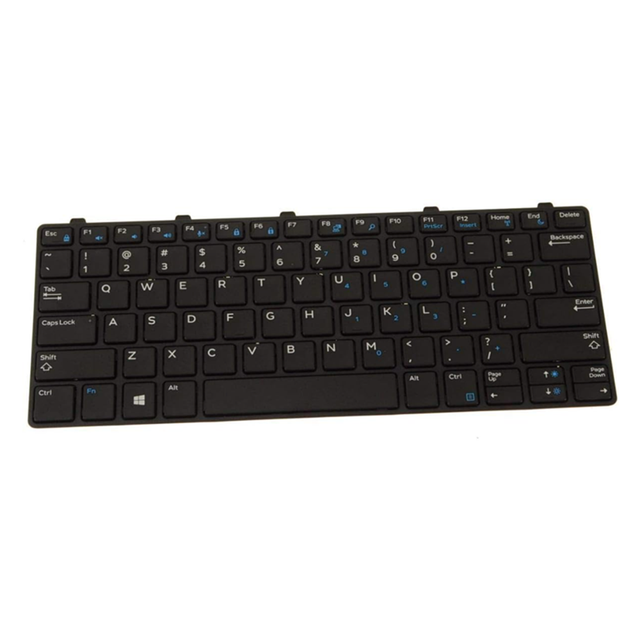 New for Dell Latitude 3310 3300 3190 2-in-1 Laptop Replacement US Keyboard Black NG83V 36G3P