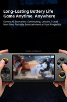 Console de jeu portable rétro classique G36 Arcade, écran HD de 4,5 pouces, système Linux open source, lecteur de jeux vidéo de poche