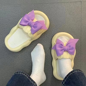 2023 pantoufles femme été extérieur porter sur le fond épais belle arc fée pantoufles bain intérieur antidérapant étudiants - Product Image 3