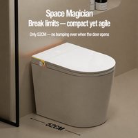 En gros, WC intelligent de luxe moderne avec bidet électrique et siège chauffant automatique