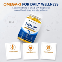 Omega 3 Vitamine E C Beren-vormige kauwtabletten supplement kauwbare fruit- en visolie gummies voor een actieve levensstijl