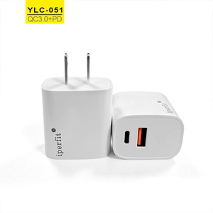 <span class=keywords><strong>Cargador</strong></span> Rápido <span class=keywords><strong>de</strong></span> 20W PD QC3.0 con Enchufe Estadounidense, <span class=keywords><strong>Cargador</strong></span> <span class=keywords><strong>de</strong></span> Pared USB Tipo C <span class=keywords><strong>de</strong></span> Doble Puerto GaN para iPhone, iPad, Android, Switch, Samsung, <span class=keywords><strong>Xiaomi</strong></span> - Product Image 6