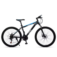 Vélos de montagne à vitesse variable en aluminium avec freins à disque, prêts en stock, pour fitness, mise en forme et exercice aérobie, avec pédales ordinaires
